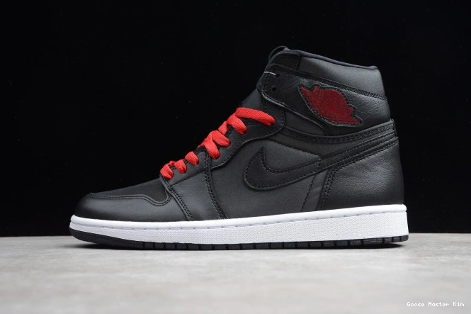 High OG Retro Air Jordan Black Satin 1 555088-060 0603